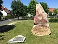 De menhir Hünstein , Baunatal-Großenritte