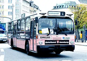 Mercedes-Benz O305 te Hamburg