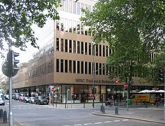 Het gebouw van HSBC Trinkaus & Burkhardt