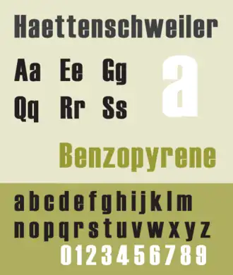 Voorbeeld van Haettenschweiler