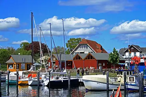 de haven in Niendorf