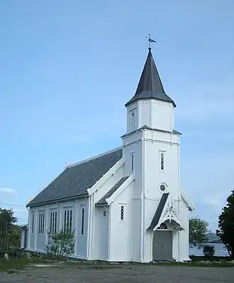 Parochiekerk in Storhallaren