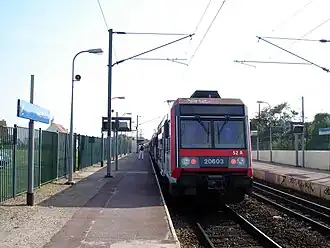 Z 20500-treinstel op het station