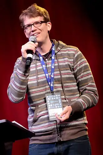 Hank Green op VidCon 2014