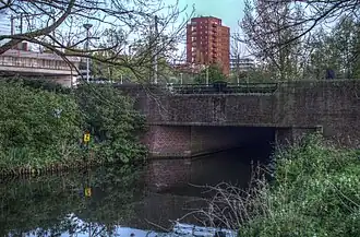 De Hannie Schaftbrug gezien naar het zuiden, mei 2016
