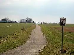 Tracé bij Hannut, nu een Ravel fietspad