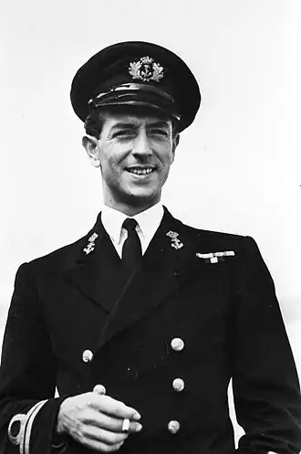 Larive als luitenant ter zee der tweede klasse