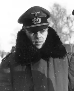 Generalmajor Hans Röttiger tijdens operatie Barbarossa, 1941