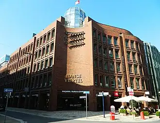 Hanse-Viertel, hoofdingang