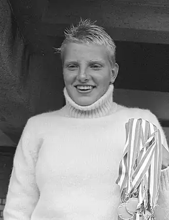 Hansje Bunschoten in 1972