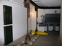 38&nbsp;cm granaat met een gewicht van 800 kilo