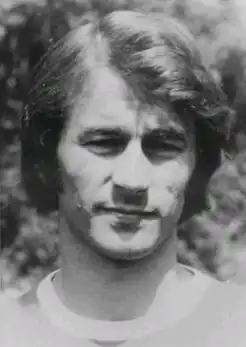 Harald Irmscher bij het WK voetbal 1974