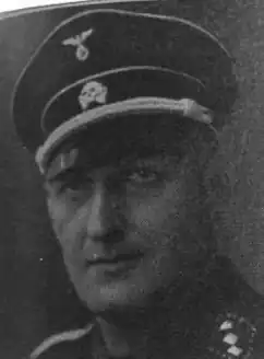 SS-Sturmführer Harald Turner, waarschijnlijk rond 1933.