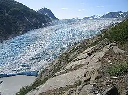 Skilak Glacier in het Kenaigebergte