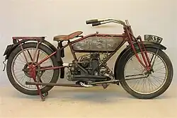 Een zeer zeldzame 22 WJ uit 1921, voorzien van een boxermotor