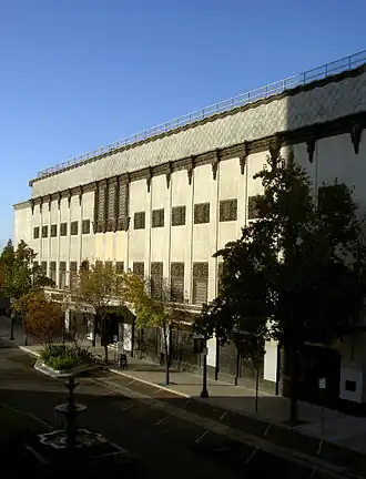 Het Harris-gebouw in San Bernardino