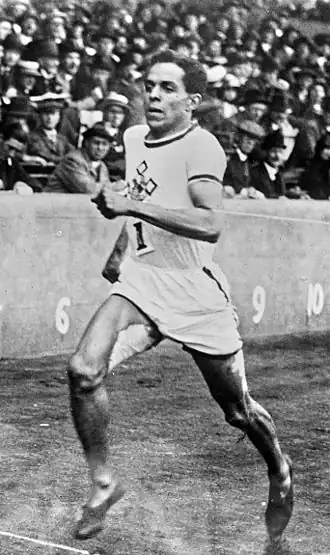 Harry Edward in 1922