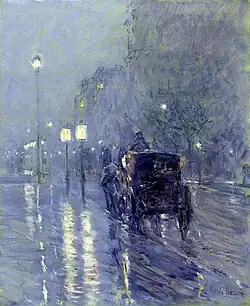 Rainy Midnight, 1890