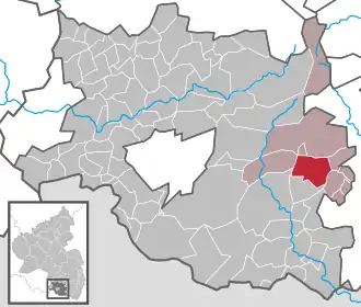 Kaart van Hauenstein