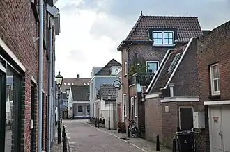 Havenstraat met op het eind De Plaats