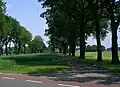 Hier lag de oprijlaan