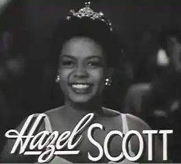Hazel Scott in  'Rhapsody in Blue'  (1945)