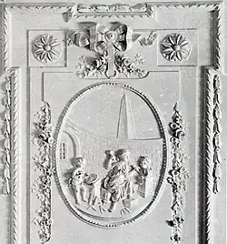 'Architectura', detail Grote salon Huis Eyll, Maastricht