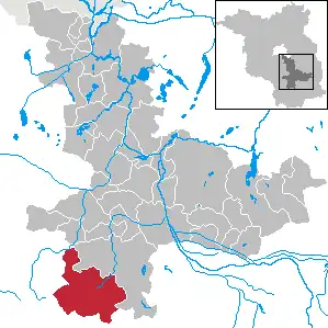 Kaart van Heideblick