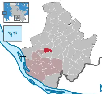 Kaart van Heidgraben