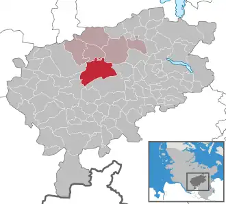 Kaart van Heidmühlen