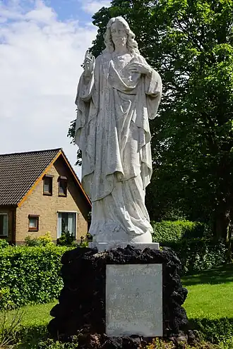 Heilig Hartbeeld H. Martinuskerk Megchelen