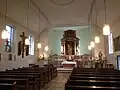 Interieur van deze kerk