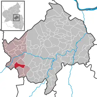 Kaart van Heimweiler