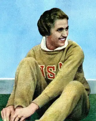 Helen Stephens in 1936