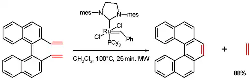 Heliceensynthese door middel van alkeenmetathese