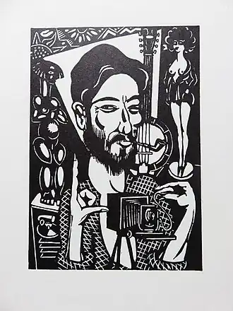 Zelfportret met fototoestel (1925)