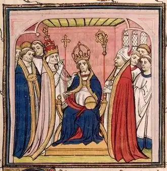 Keizerskroning van Hendrik VII