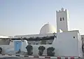 De moskee  Sidi Bou Mendil in Hergla