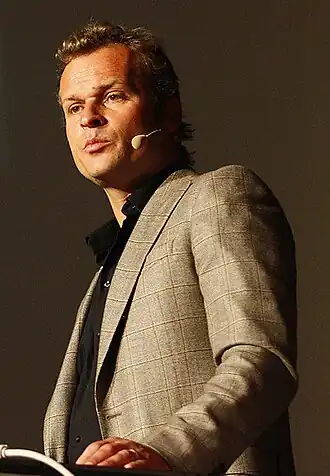 Hulst bij de Game Developers Conference van 2010.