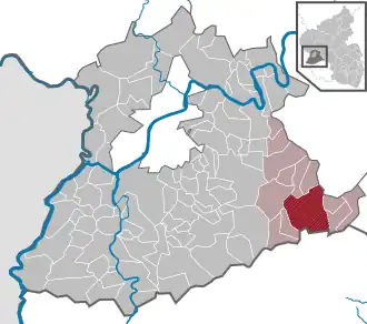 Kaart van Hermeskeil