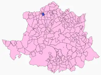 Kaart van Hernán-Pérez