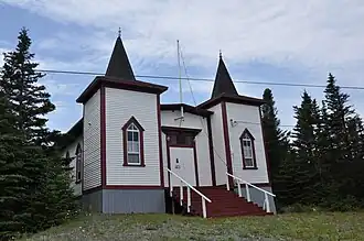 De Loyal Orange Lodge te Herring Neck