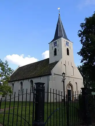 De kerk in 2012