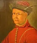Vermeend portret van Hessel van Martena. Hoewel later gedacht werd dat het ging om een schilderij van een Hongaarse gezant. Het bleek echter te gaan om een portret van Johan Isolani.