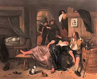 Het dronken paar van Jan Steen