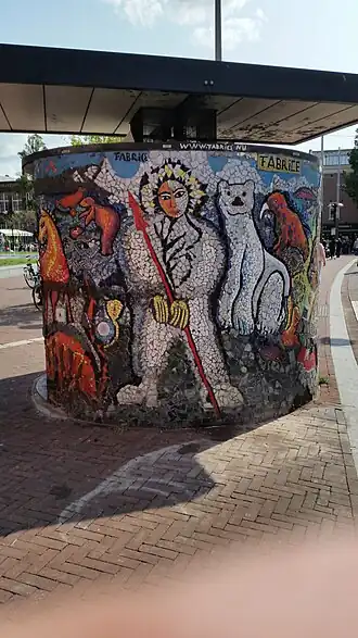 Het kompas (noorden, augustus 2018)