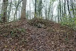 Meest noordelijke ijskelder op het voormalige domein van de Nény, Fontigny