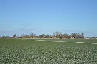 Zicht op Hidaard tijdens de winter (2006)