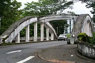 Brug in Hilo over de Wailuku