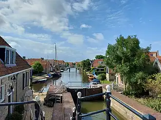 De Zijlroede vanaf de sluis